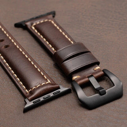 Authentic Leather Replacement Watch Band