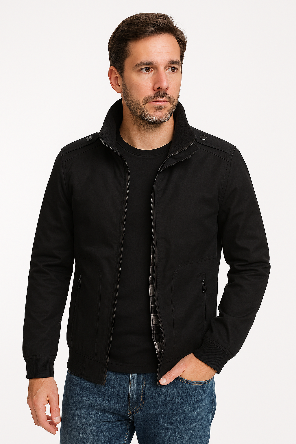 Slim Fall Coat for Men - OutfitLondon