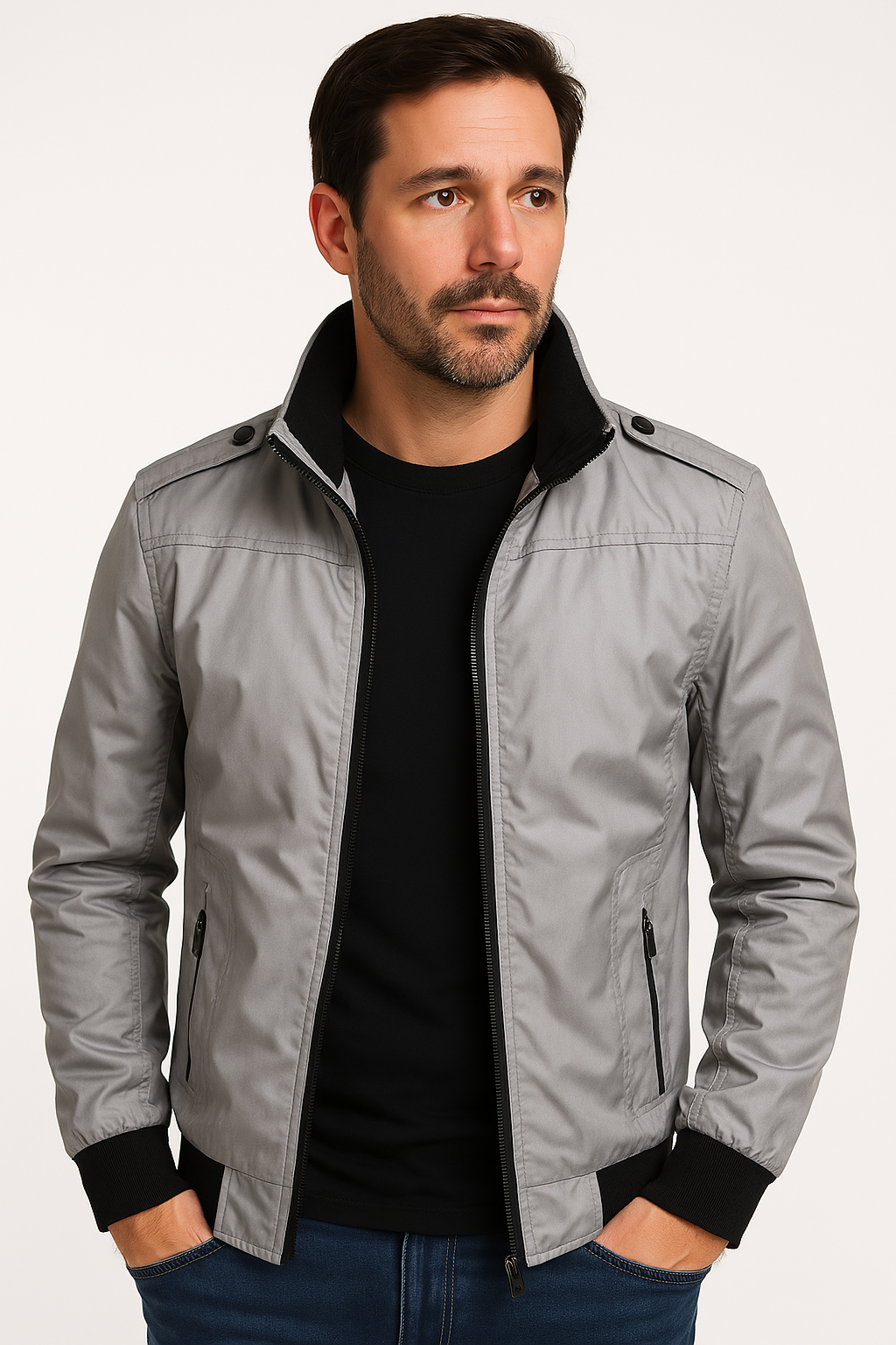 Slim Fall Coat for Men