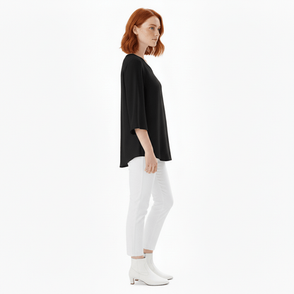 Women's V Neck Casual Short Sleeve Shirt
