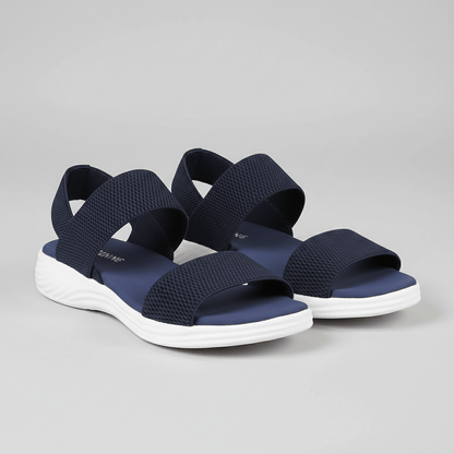 Comfortable Slip On Wedge Sandals with Elastic Straps