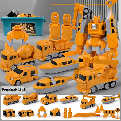 Fun Colorful Robot Building Blocks Set