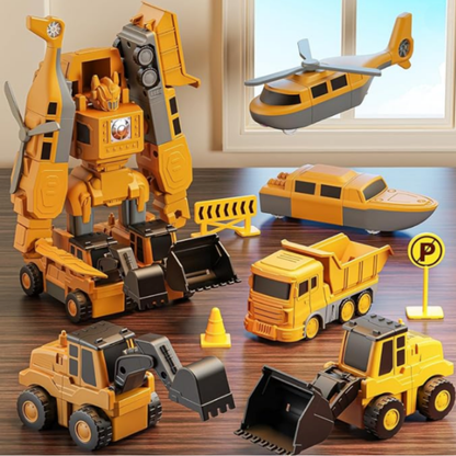 Fun Colorful Robot Building Blocks Set - OutfitLondon