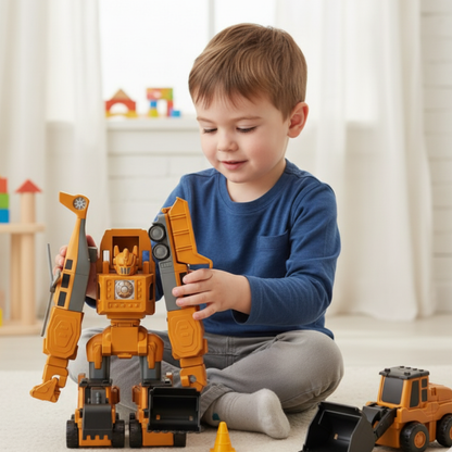 Fun Colorful Robot Building Blocks Set