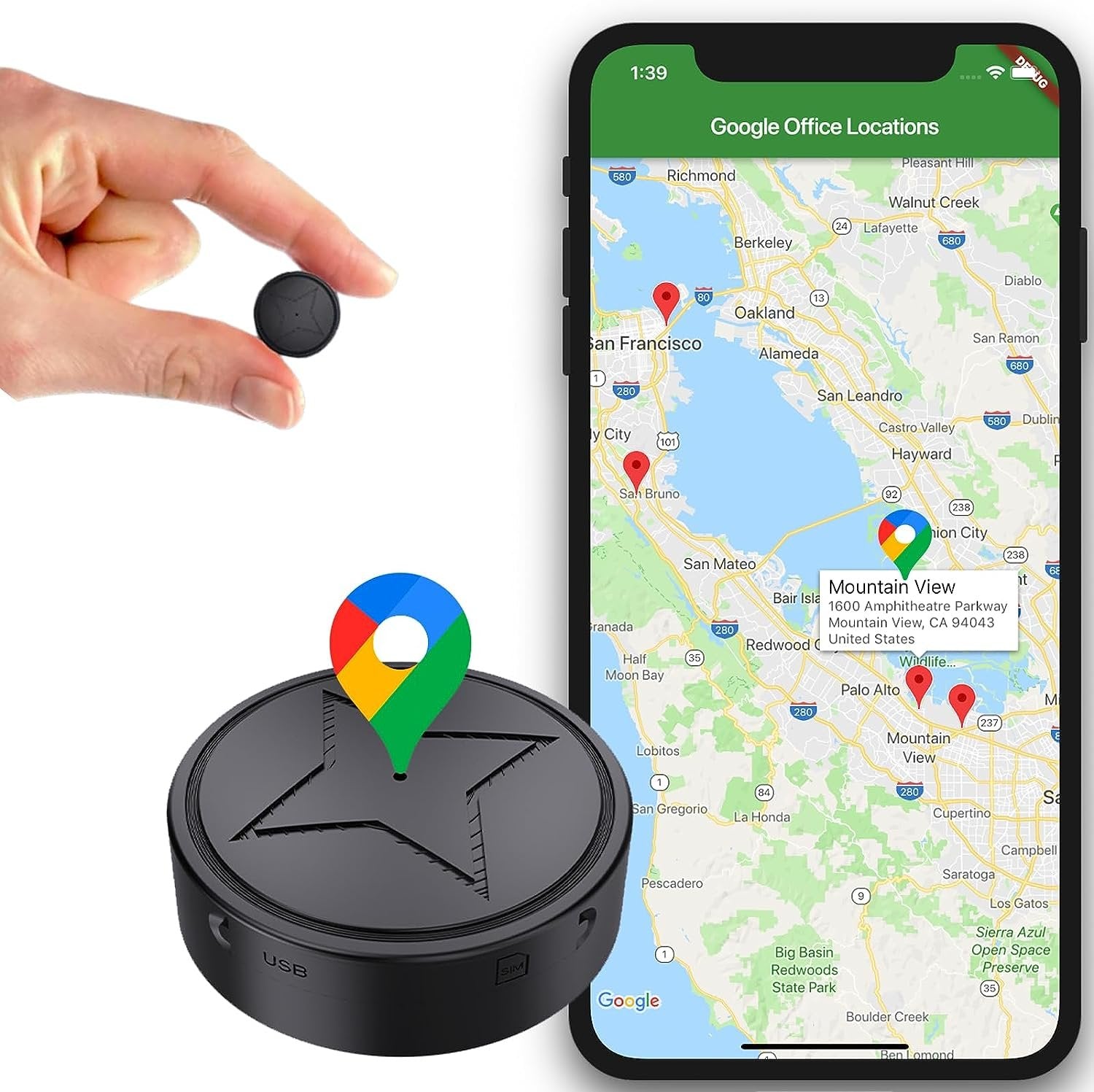 Compact Live GPS Tracker Device - OutfitLondon