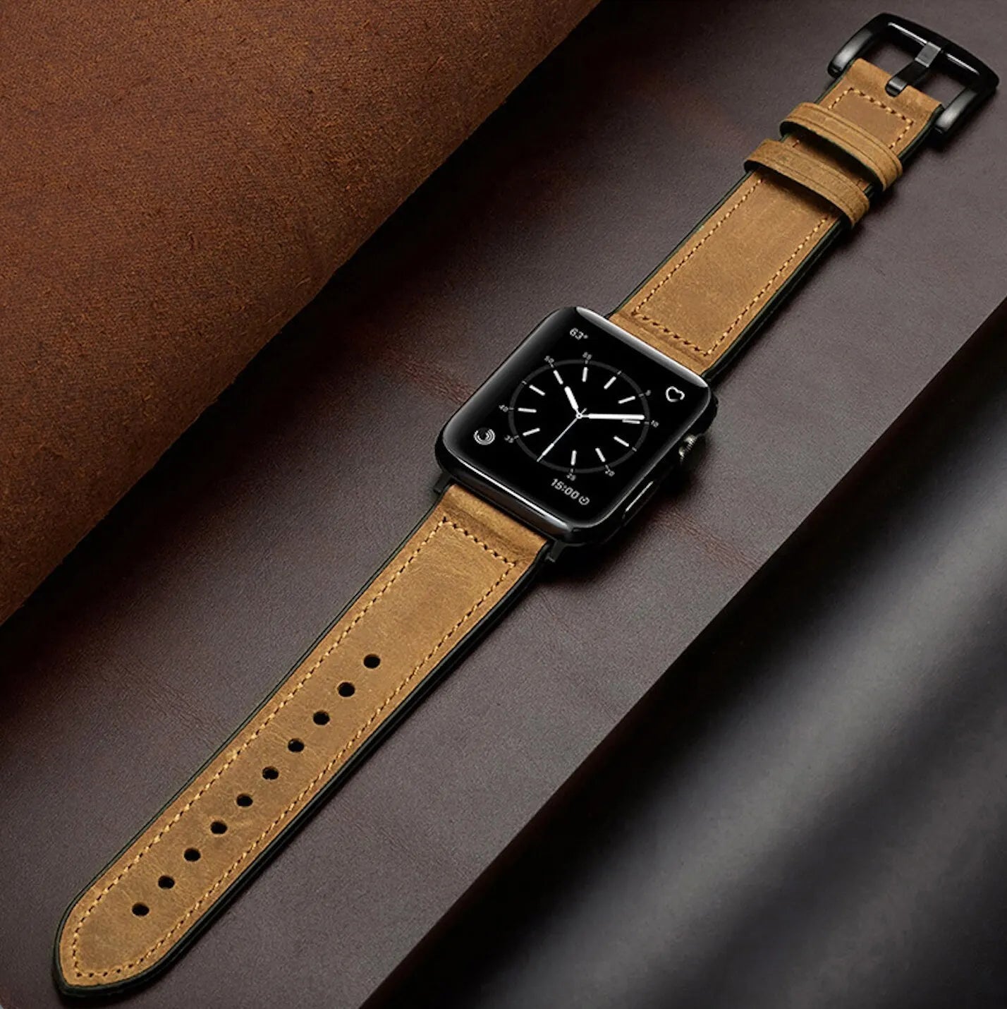Authentic High Quality Leather Watch Band