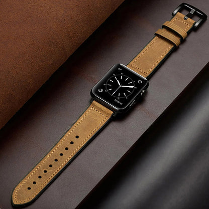 Authentic High Quality Leather Watch Band
