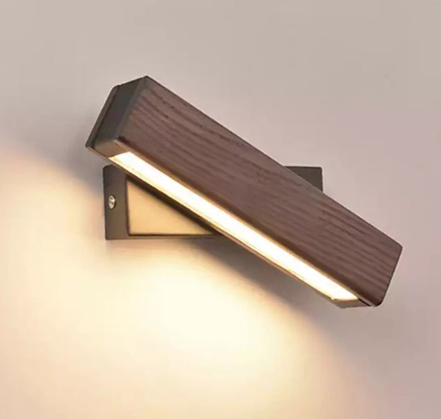 Adjustable Wood LED Night Table Lamp - OutfitLondon