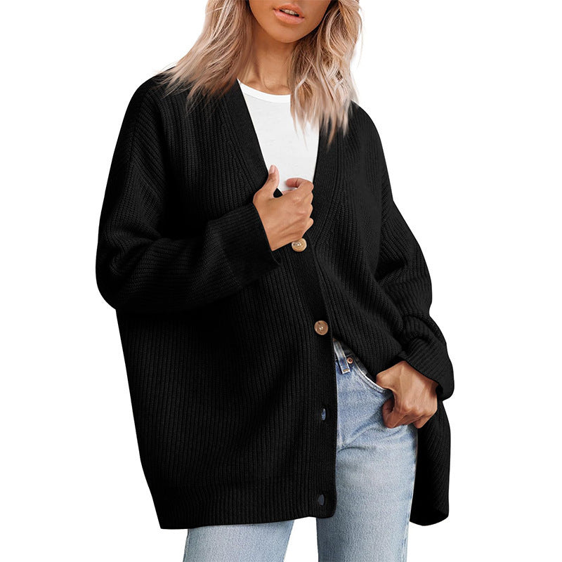 Soft Large Cashmere Sweater - OutfitLondon