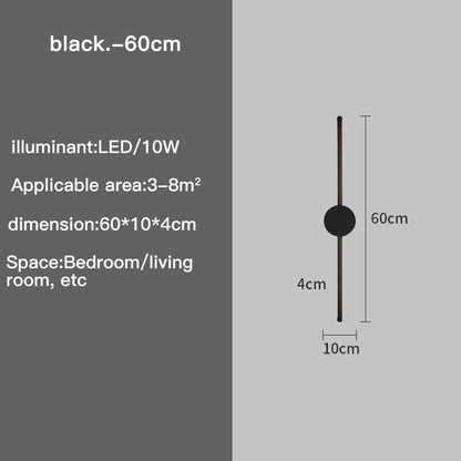 Thin LED Dimmable Wall Light