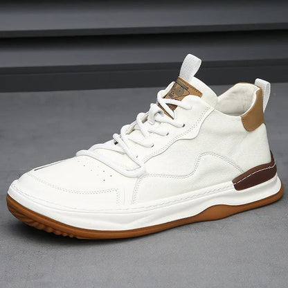 Classic Italian Leather Trainer Shoes