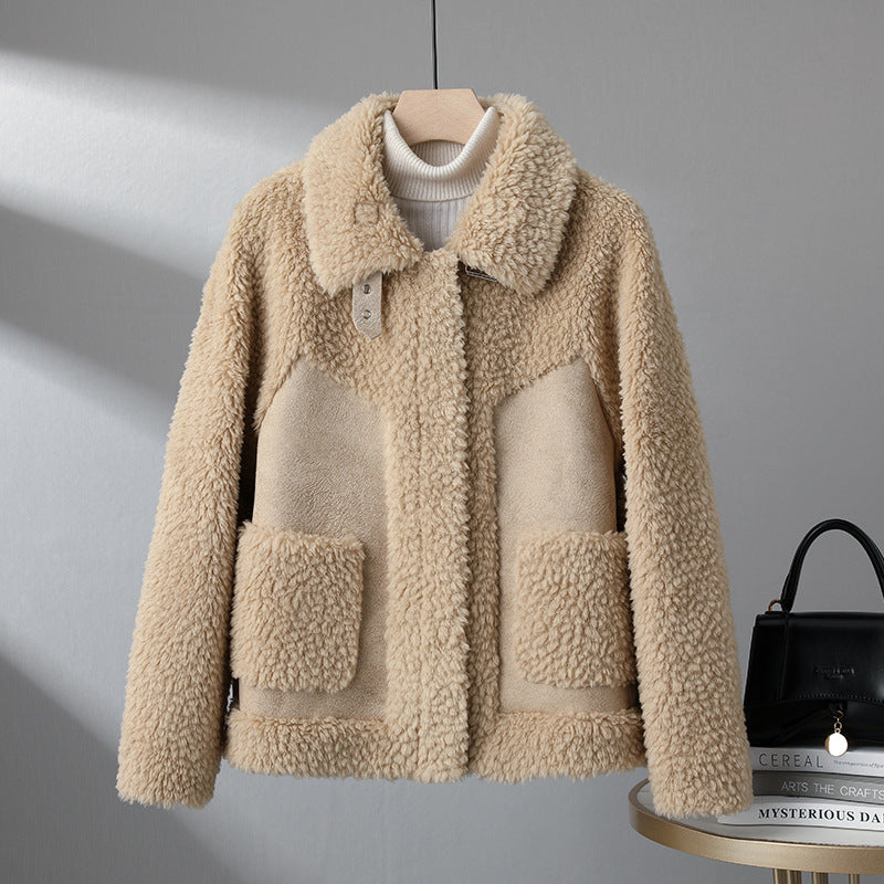 Casual Fleece Lined Button Jacket - OutfitLondon