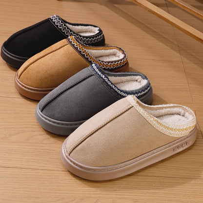 Comfortable Embroidered Slip On Slippers