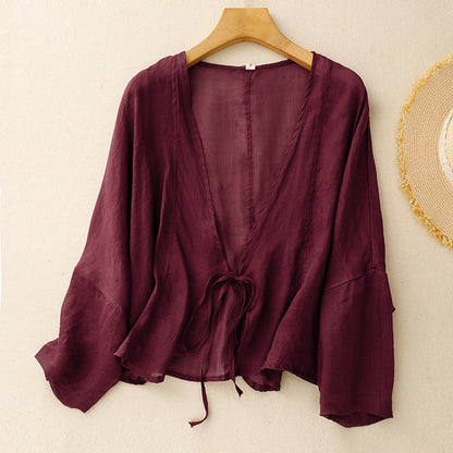 Casual Two Piece Cardigan And Maxi Dress Set