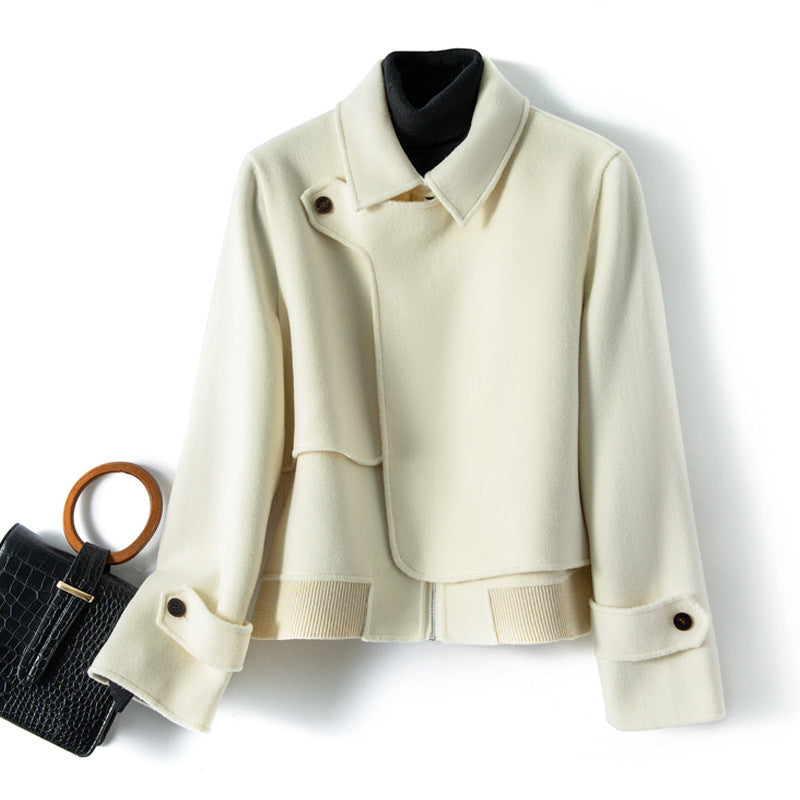 Casual Open Front Collar Jacket