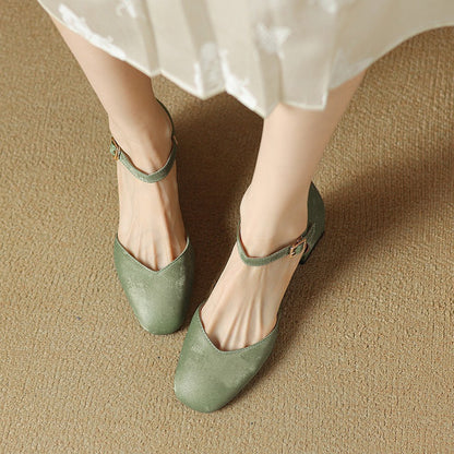 High Heel Block Sandals