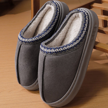 Comfortable Embroidered Slip On Slippers