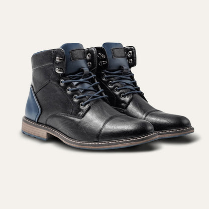 Men's Vintage Leather Ankle Boots