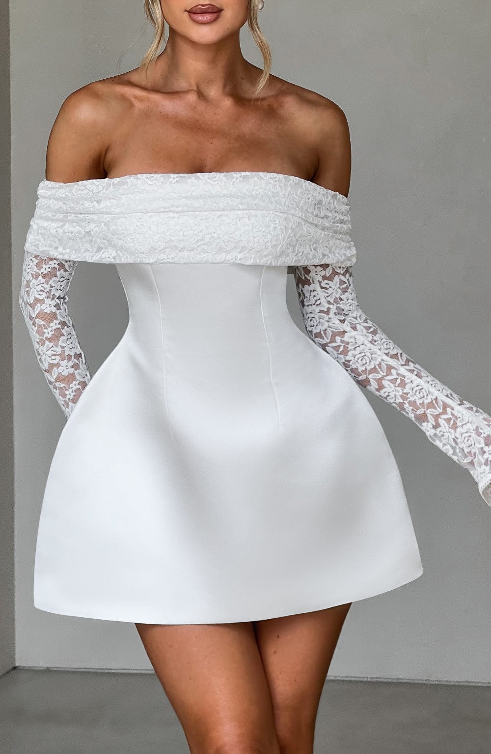 Women's Off-Shoulder Lace Dress