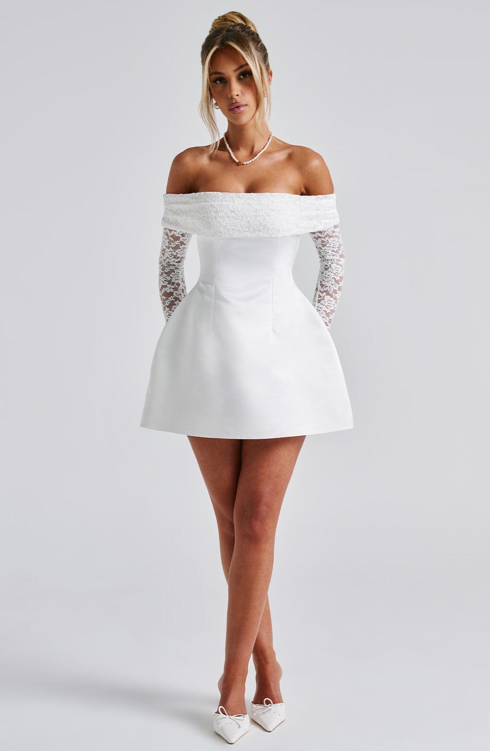Women's Off-Shoulder Lace Dress