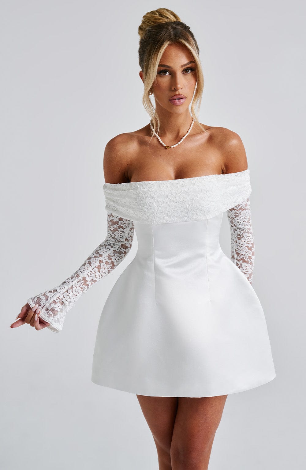 Women's Off-Shoulder Lace Dress