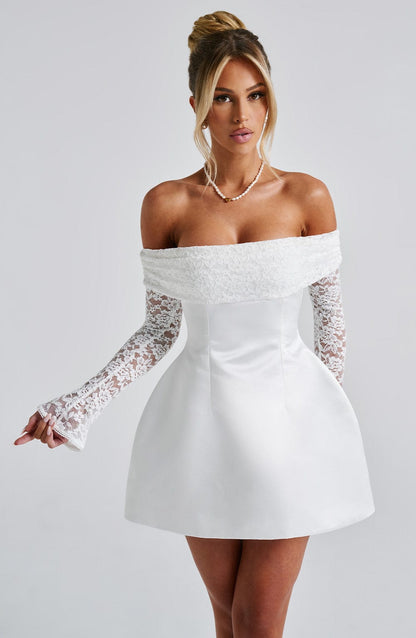 Women's Off-Shoulder Lace Dress