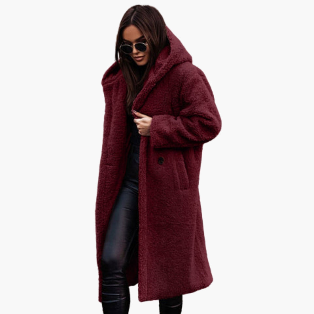Warm Faux Fur Jacket - Waterproof Snow Coat