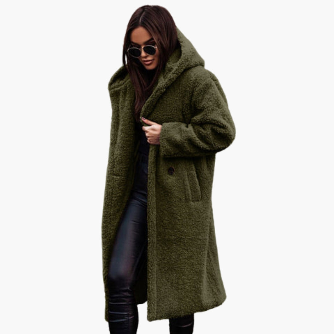 Warm Faux Fur Jacket - Waterproof Snow Coat