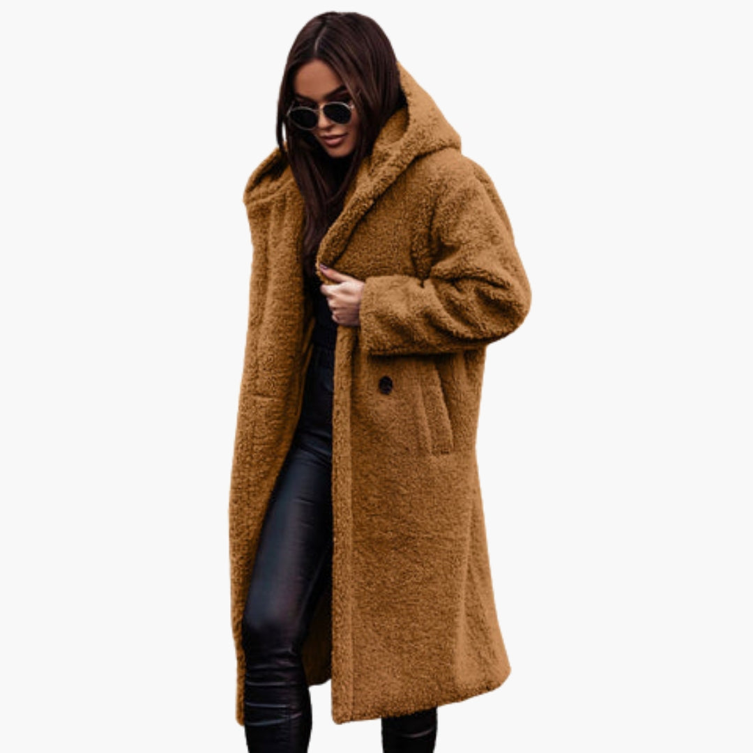 Warm Faux Fur Jacket - Waterproof Snow Coat