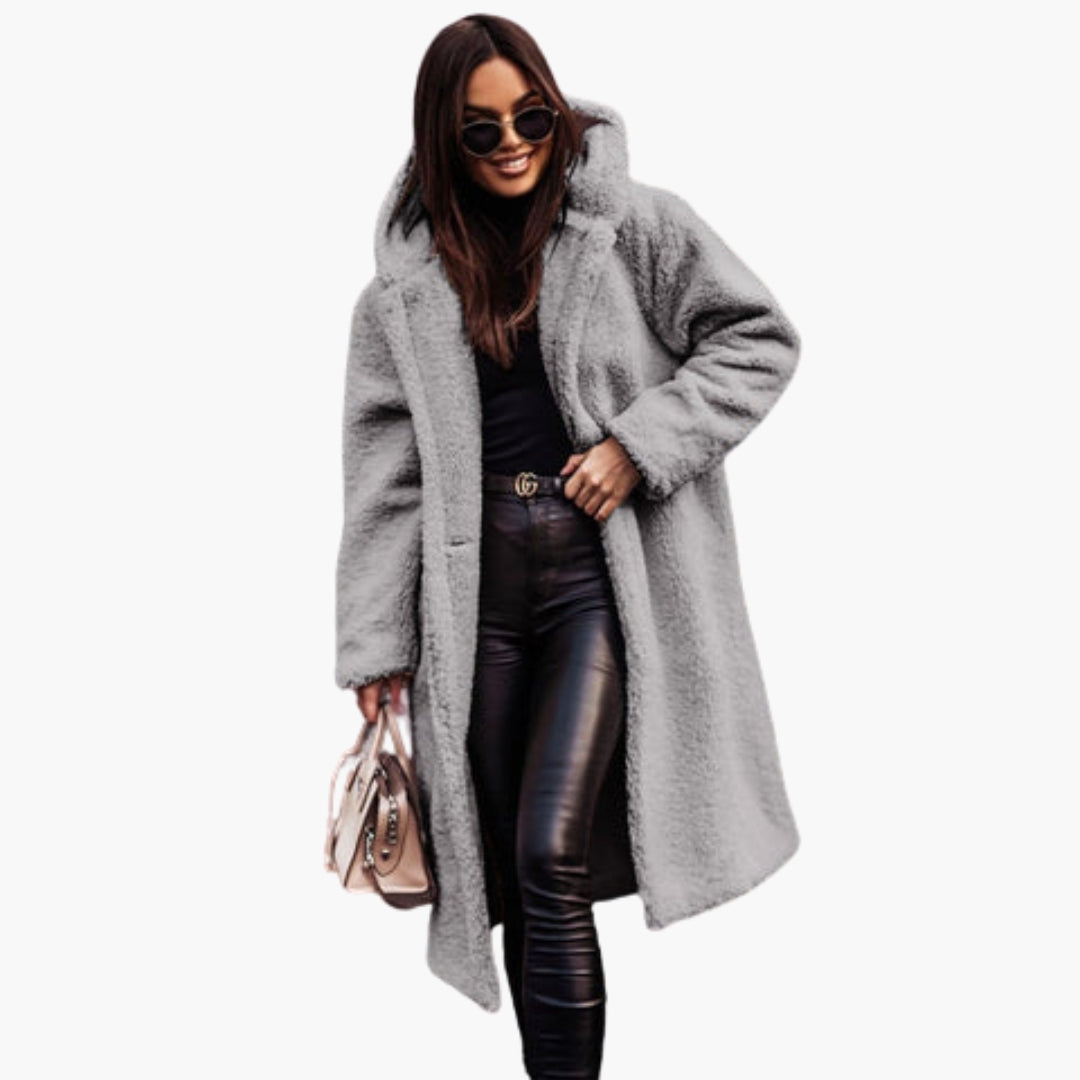 Warm Faux Fur Jacket - Waterproof Snow Coat