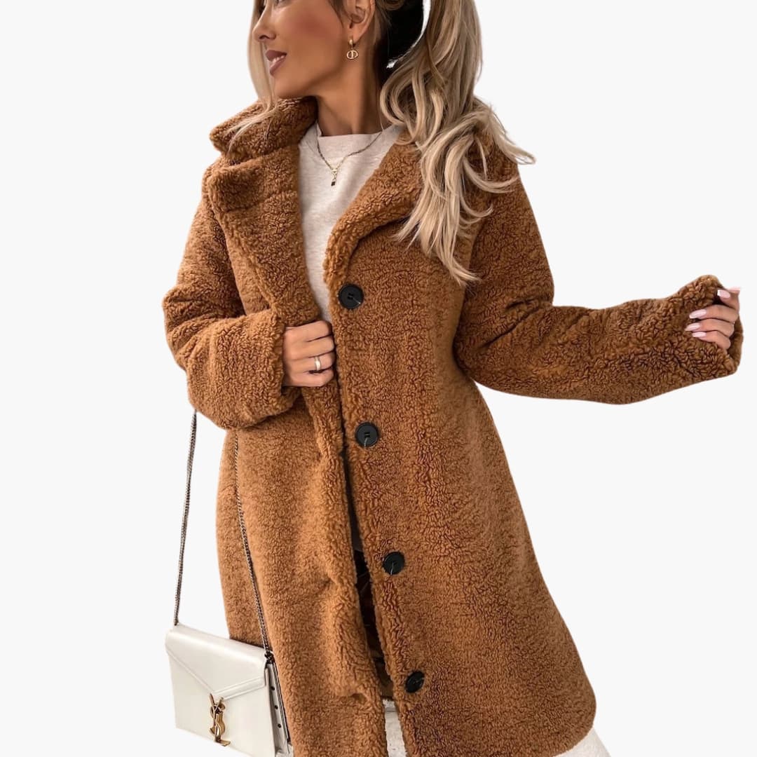 Soft Fuzzy Parka - Warm Women's Winter Jacket