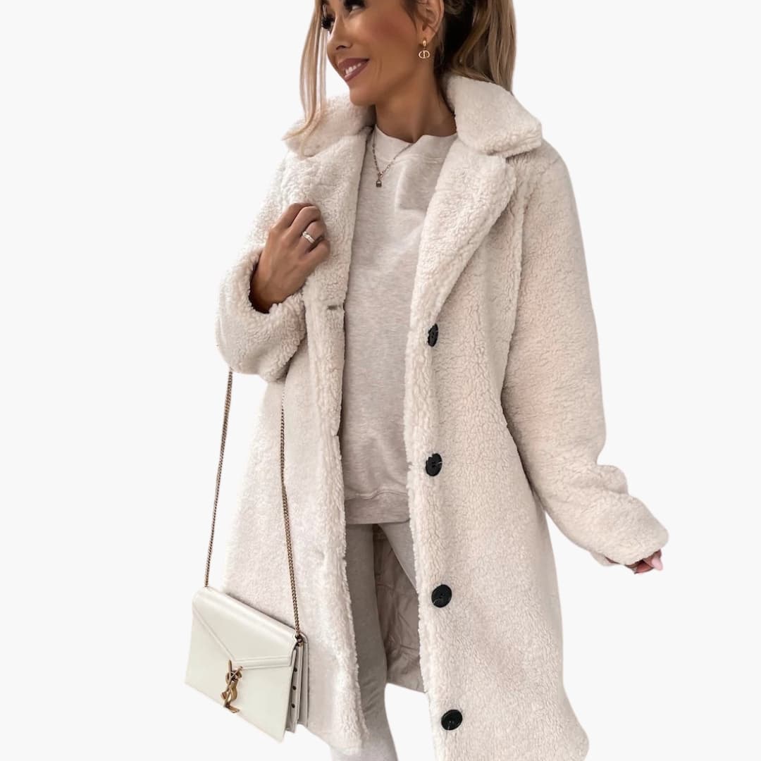 Soft Fuzzy Parka - Warm Women's Winter Jacket