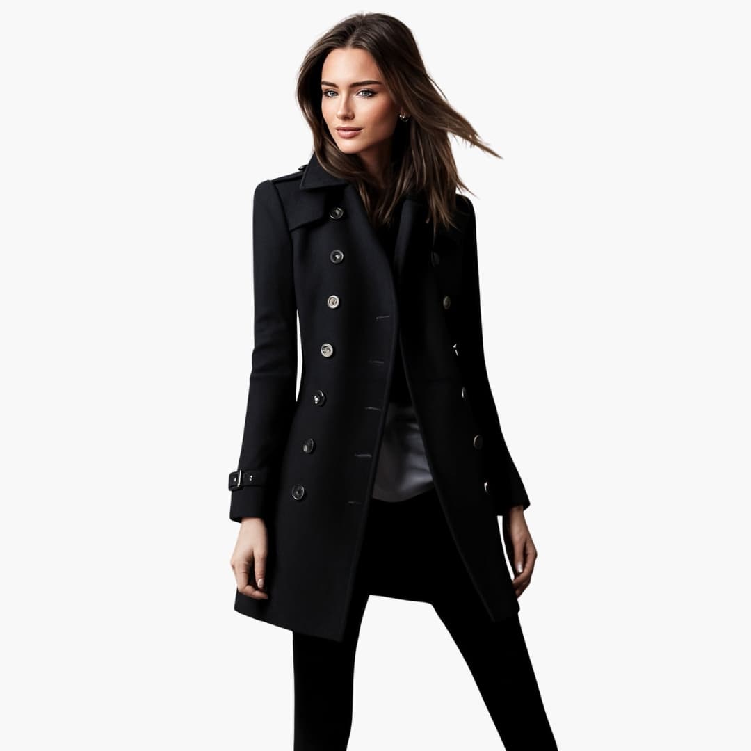 Timeless Style Women's Pea Coat - OutfitLondon