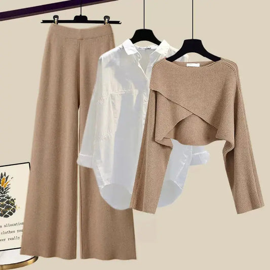 Women's 3 Piece Set Elegant Outfit - OutfitLondon