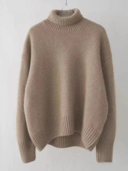 Classic Women's Crew Neck Knit Sweater