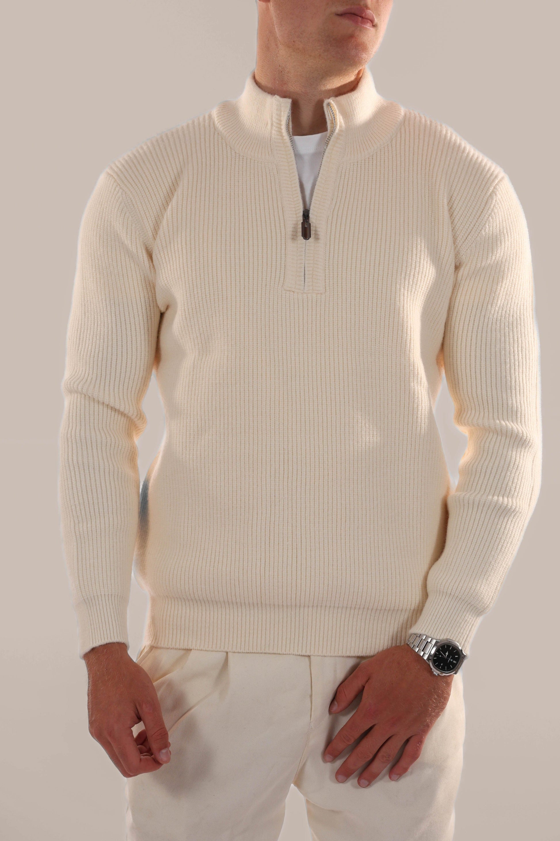 Warm Classic Crew Neck Sweatshirt - OutfitLondon