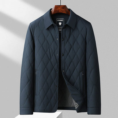 Classic Luxury Padded Button Jacket