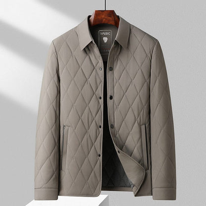 Classic Luxury Padded Button Jacket