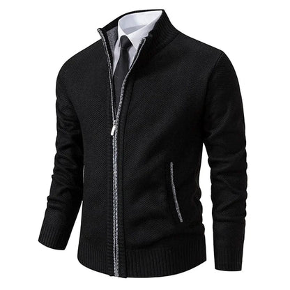 Stylish Mens Zipper Sweatshirt Jacket