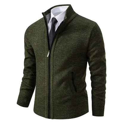 Stylish Mens Zipper Sweatshirt Jacket