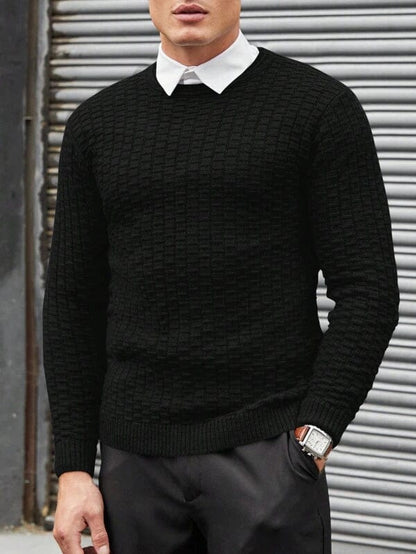 Classic Luxury Knit Jumper For Men - OutfitLondon