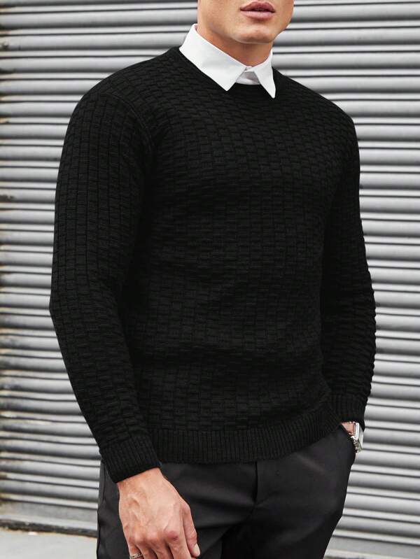 Classic Luxury Knit Jumper For Men