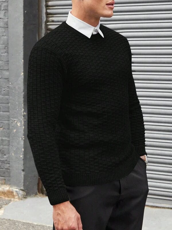 Classic Luxury Knit Jumper For Men