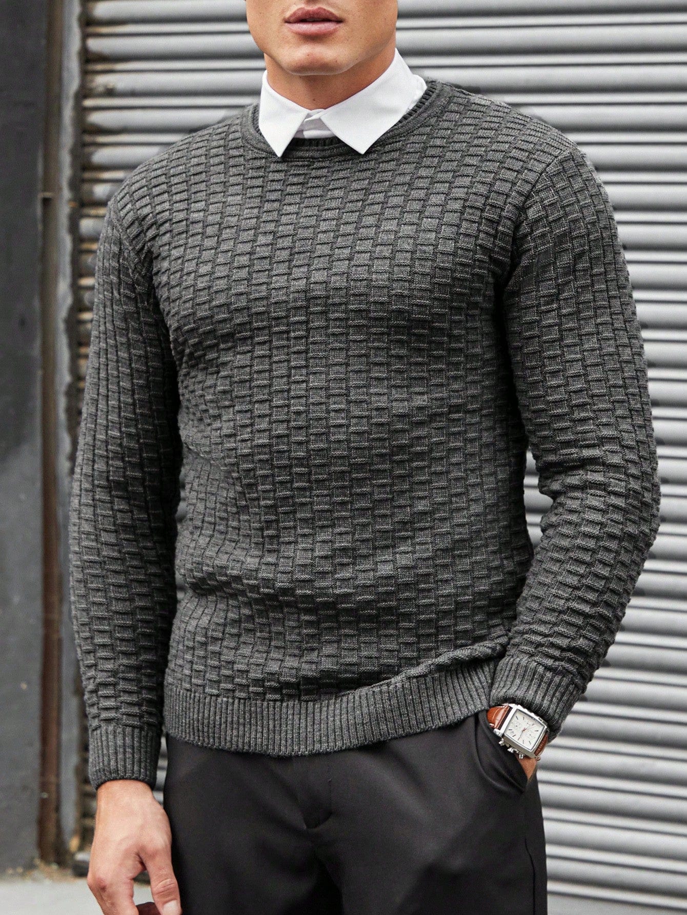 Classic Luxury Knit Jumper For Men