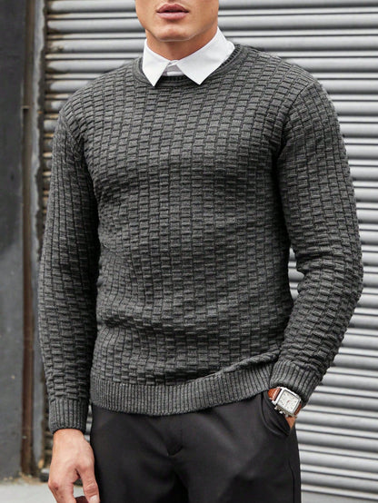 Classic Luxury Knit Jumper For Men