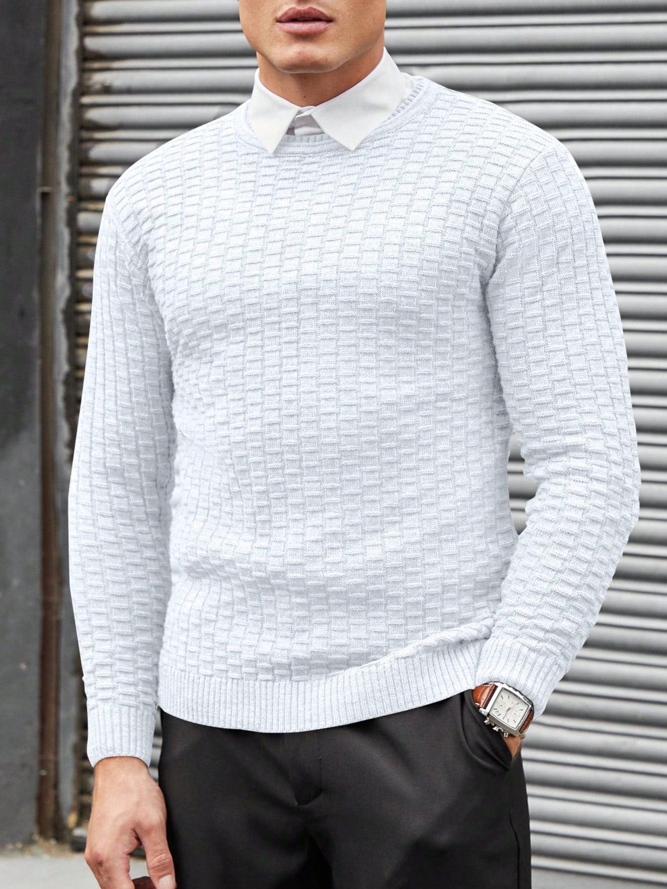 Classic Luxury Knit Jumper For Men