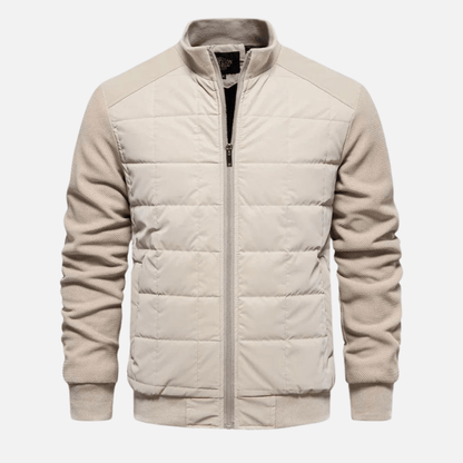 Warm Padded Mens Quilted Coat