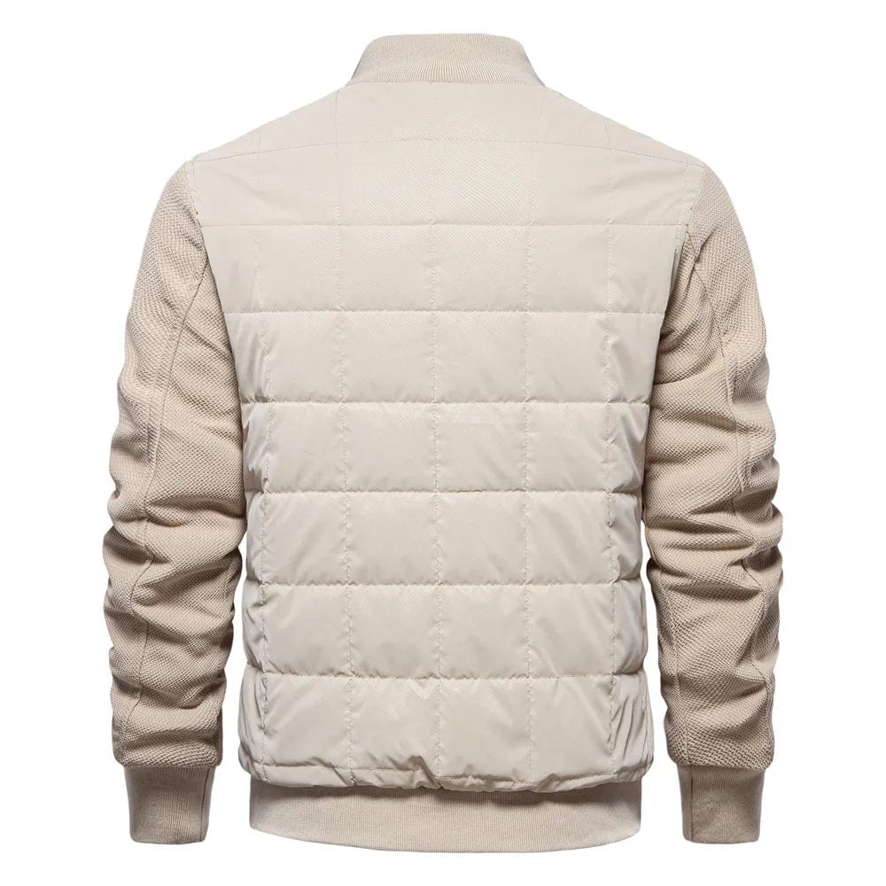 Warm Padded Mens Quilted Coat