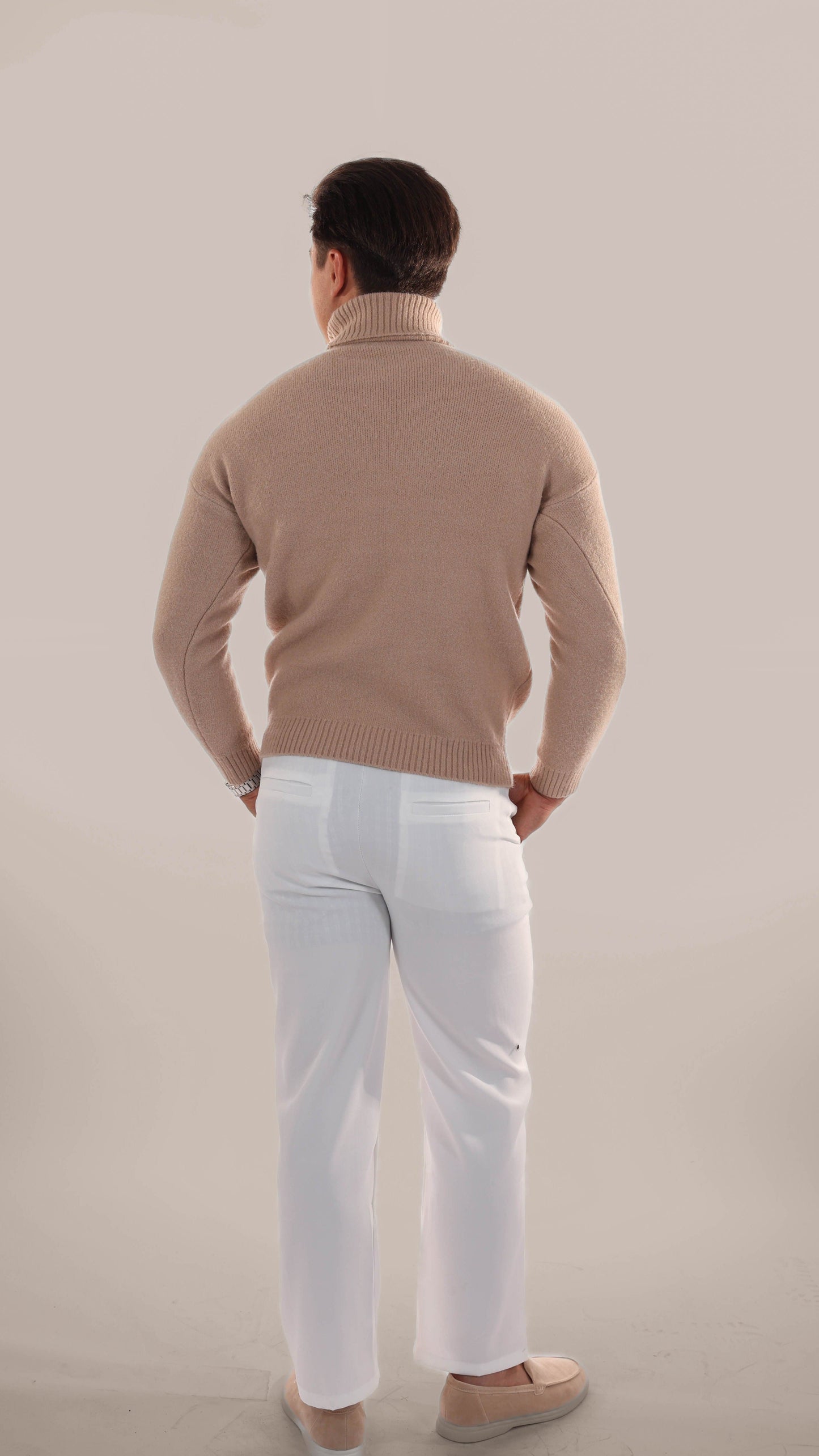 Timeless Beige Cotton Linen Pants