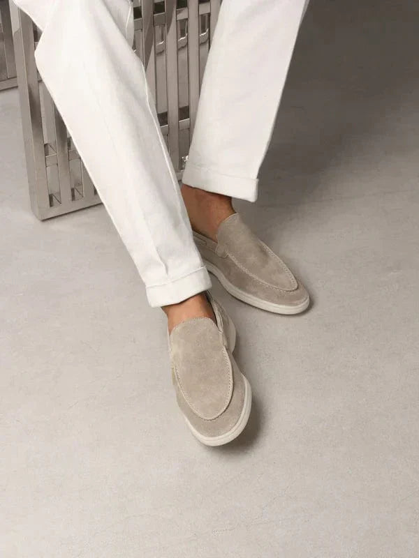 Luxury Leather Slip On Moccasin Shoes